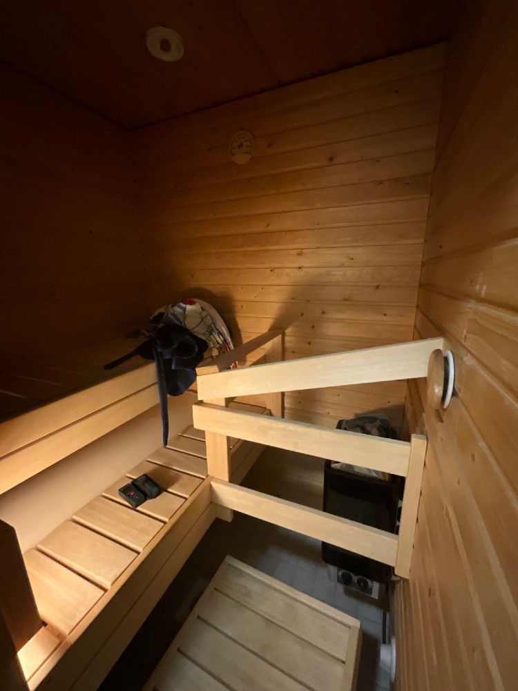 Sauna ennen remonttia