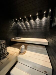 Sauna remontin jälkeen