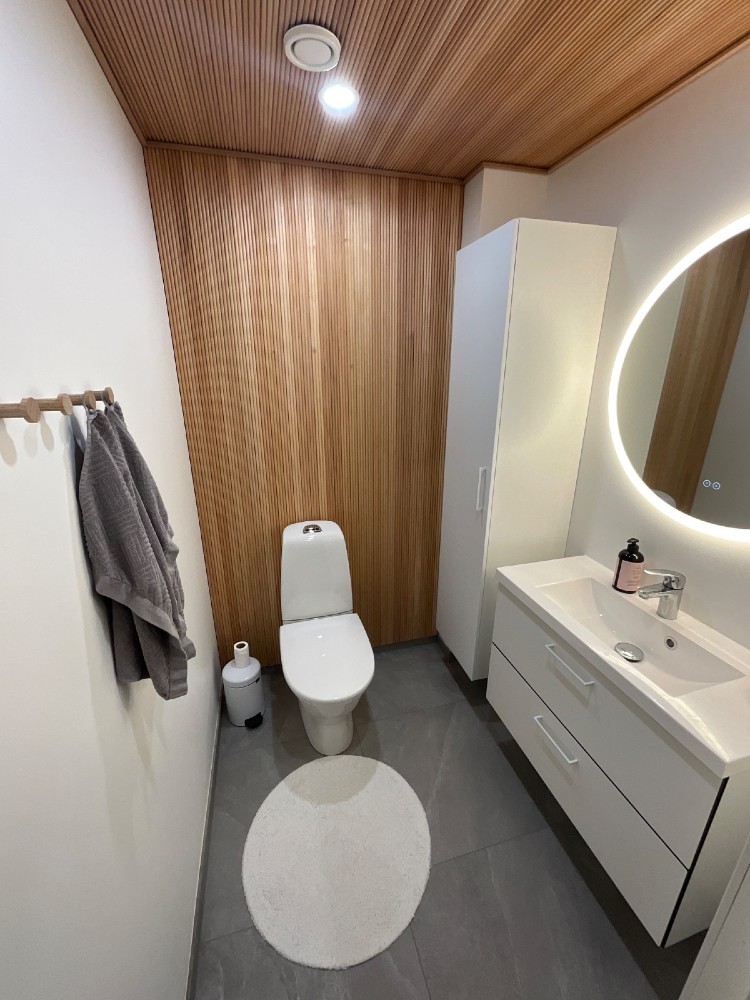WC remontin jälkeen